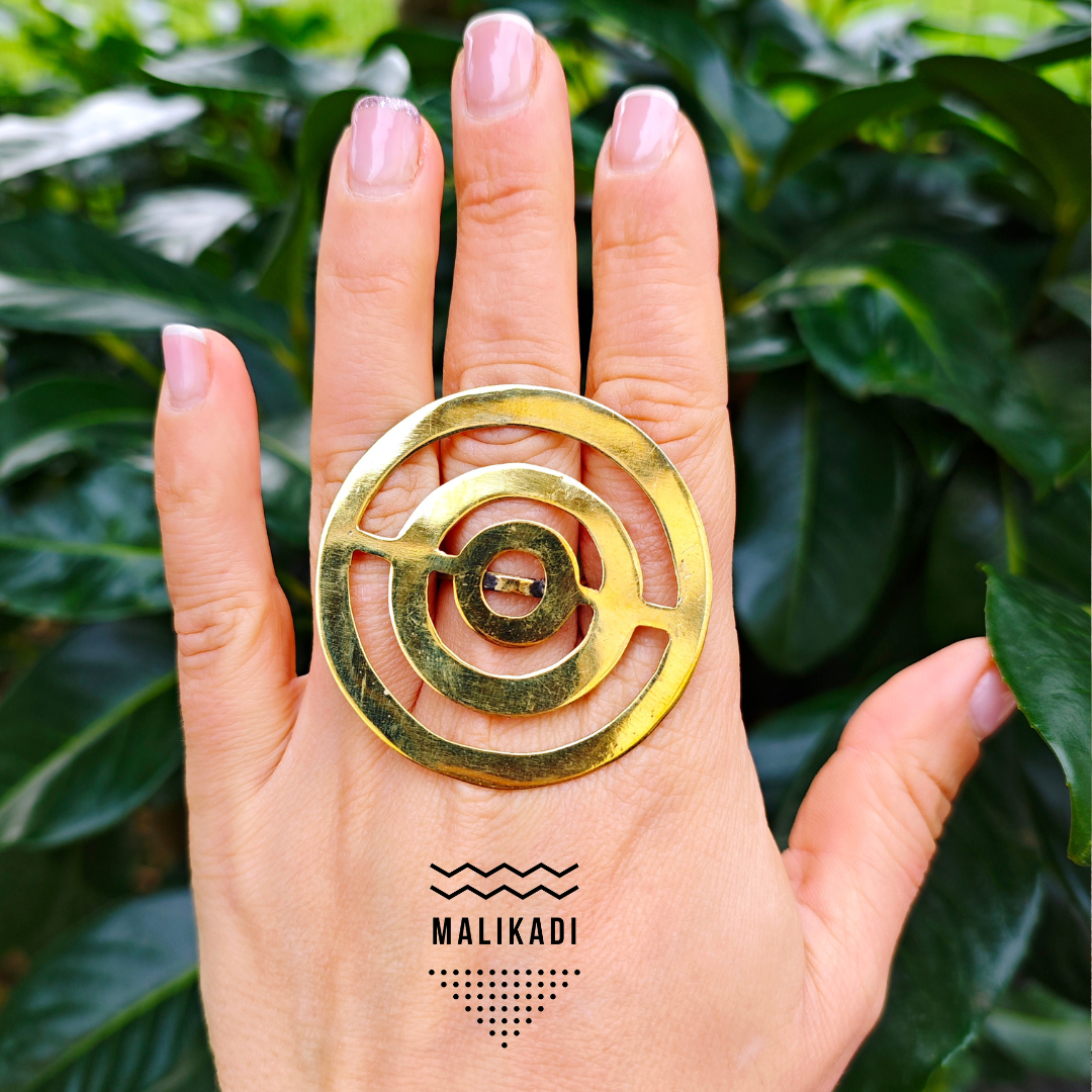 Bague Adinkrahene (Charisme)